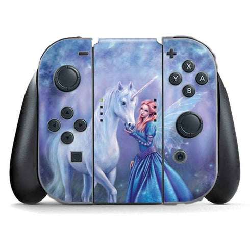 Rhiannon Fairy and Unicorn by Rachel Anderson Nintendo Skins